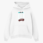 Толстовка худи оверсайз