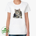 Женская футболка органик