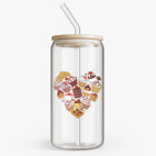 Банка с бамбуковой крышкой