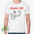 Мужская футболка органик