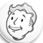 Fallout Vault boy hand draw