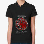 Женская рубашка поло