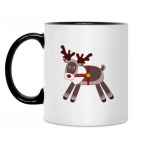 Кружка двухцветная