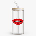 Банка с бамбуковой крышкой