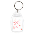 Парные брелоки сердце на двоих