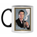 Кружка двухцветная