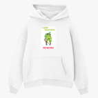 Толстовка худи оверсайз