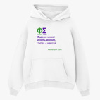 Толстовка худи оверсайз