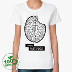 Женская футболка органик