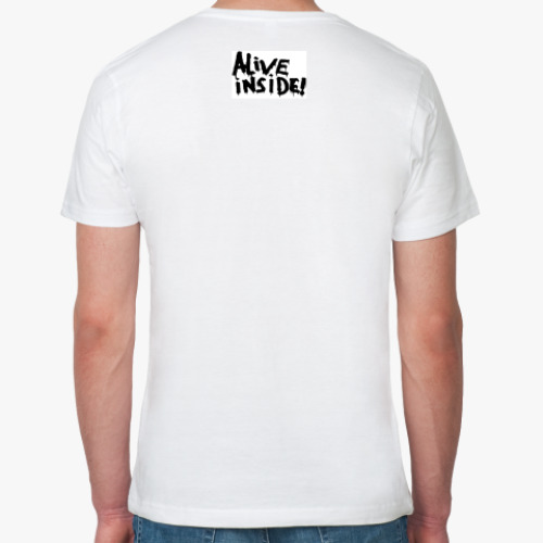 Футболка из органик-хлопка с принтом ZOMBIE