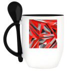 Кружка с ложкой