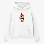 Толстовка худи оверсайз