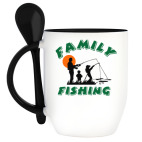 Кружка с ложкой