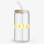 Банка с бамбуковой крышкой