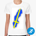 Женская спортивная футболка