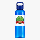 Прозрачная спортивная бутылка