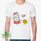 Мужская футболка органик