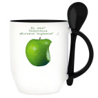 Кружка с ложкой