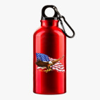 Металлическая бутылка 400 мл UV-DTF