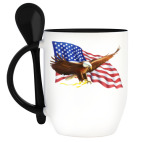 Кружка с ложкой