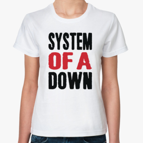 Классическая футболка System Of A Down