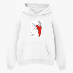 Толстовка худи оверсайз