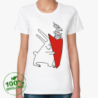 Женская футболка органик