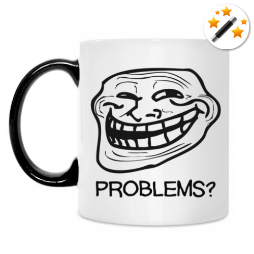 Кружка-хамелеон Trollface