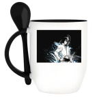 Кружка с ложкой