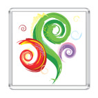 Магнит 6.5 x 6.5 см Легкая абстракция