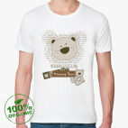 Мужская футболка органик