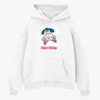 Толстовка худи оверсайз