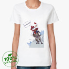 Женская футболка органик