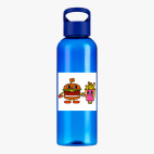 Прозрачная спортивная бутылка