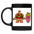 Кружка цветная UV-DTF