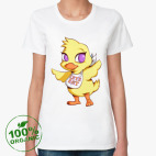 Женская футболка органик