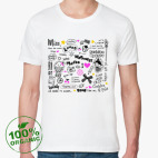 Мужская футболка органик