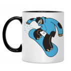 Кружка двухцветная