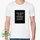 Мужская футболка органик