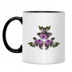 Кружка двухцветная