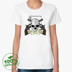 Женская футболка органик