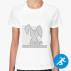 Женская спортивная футболка