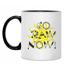 Кружка двухцветная