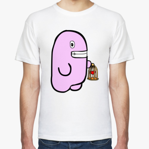 Футболка с принтом Клетка