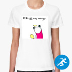 Женская спортивная футболка