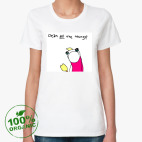 Женская футболка органик