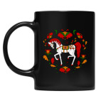 Кружка цветная UV-DTF