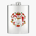 Фляжка стальная