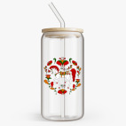 Банка с бамбуковой крышкой