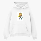 Толстовка худи оверсайз